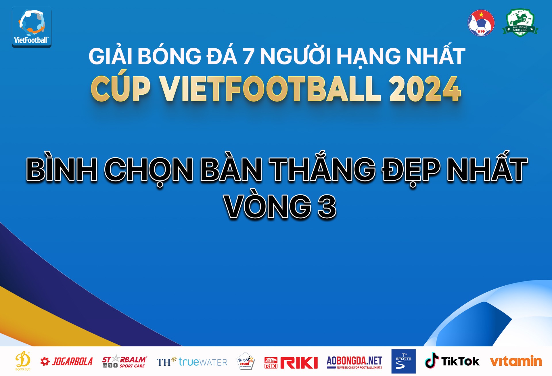 Bình chọn bàn thắng đẹp nhất vòng 3 HL1-S8